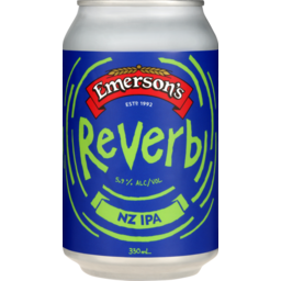 Photo of Emerson's Beer Reverb NZ Ipa 330ml Can 