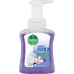 Photo of Dettol Foaming Antibacterial Hand Wash Pump Vanilla & Orchid 250ml 
