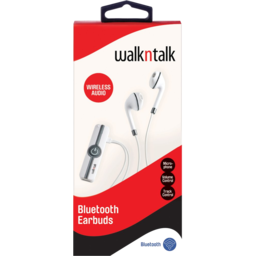 Photo of WalknTalk Bluetooth Earbuds White