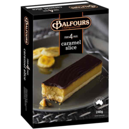 Photo of Balfours Frozen Caramel Slice 4pk 240g