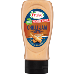 Photo of Praise Chilli Jam Mayo Made With Fresh Free Range Eggs Squeeze 250ml