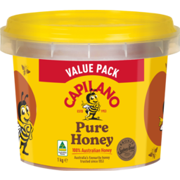 Photo of Capilano 100% Australian Pure Honey Value Pack Pail 1kg