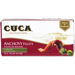Photo of Cuca Anchovies In Olive Oil 50gm