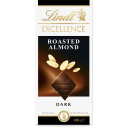 Photo of Lindt Excellence Roasted Almond Dark Chocolate 100g 100g