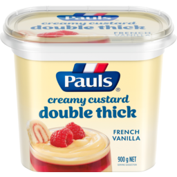 Photo of Pauls Double Thick Custard French Vanilla 900g