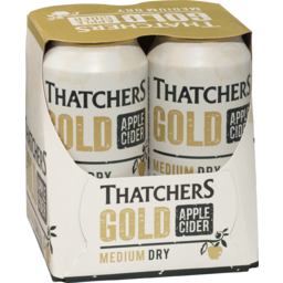 Photo of Thatchers Gold Apple Cider Medium Dry 4.0x440ml