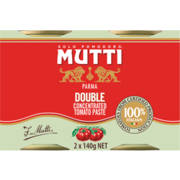 Photo of Mutti Double Concentrated Tomato Paste 2x140gm