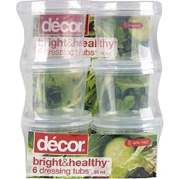 Photo of Decor Bright & Healthy Dressing Tubs
