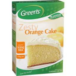Photo of Green's Traditional Zesty Orange Cake Mi