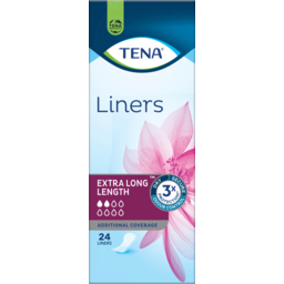 Photo of Tena Extra Long Length Incontinence Liners 24 Pack