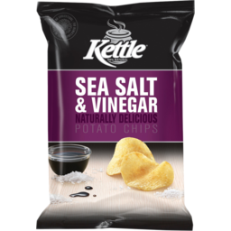 Photo of Kettle Sea Salt & Vinegar Potato Chips 90g
