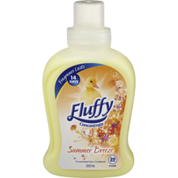 Photo of Fluffy Concentrate Liquid Fabric Softener Conditioner Summer Breeze 20 Washes Made In Australia