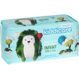 Photo of Kiddicare Nappies Infant Ultra Dry 20
