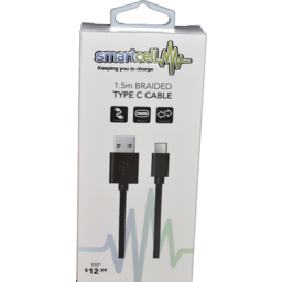 Photo of Smartcel Braided C Cable 1pk