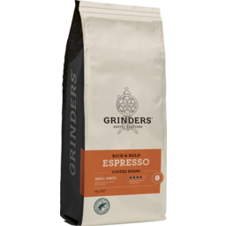Photo of Grinders Coffee Roasters Espresso Coffee Beans 1kg