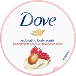 Photo of Dove Exfoliating Pomegranate Seeds & Shea Butter Scent Body Scrub 225ml
