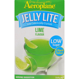 Photo of Aeroplane Jelly Lite Lime 2x9gm
