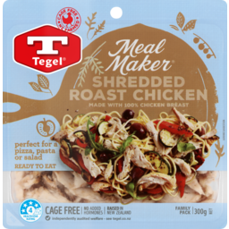 Photo of Tegel Meal Maker Shredded Roast Chicken Family Pack 300g