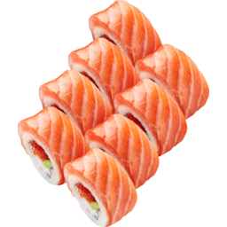 Photo of Ws Smoked Salmon Sushi 8pk