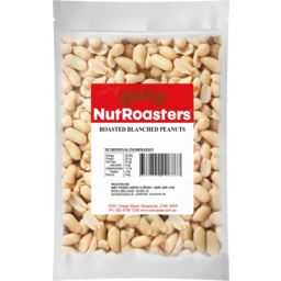 Photo of Nutroaster Unsalted Blanched Peanuts 500g