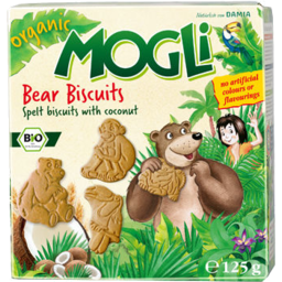 Photo of Mogli Biscuit Spelt Bear Org 125gm