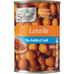Photo of Select Lentils No Added Salt 420g