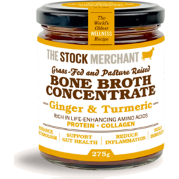 Photo of Stock Mer. Concentrated Bone Broth Ginger & Turm 275g