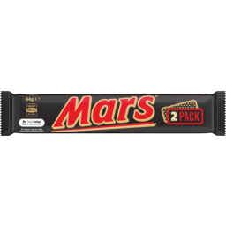 Photo of Mars Bar 2 Pack 64g