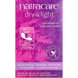 Photo of NATRACARE Dry + Light Incontinence Pads 20pk