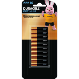 Photo of Duracell Optimum Aaa Alkaline Batteries 10 Pack