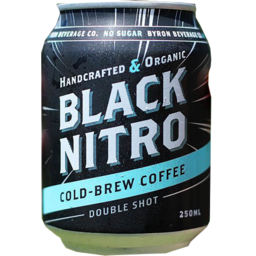 Photo of Byron Beverage Co Black Nitro Cold Brew Coffee