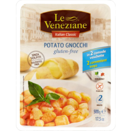 Photo of Le Veneziane Gf Potato Gnocchi 500g