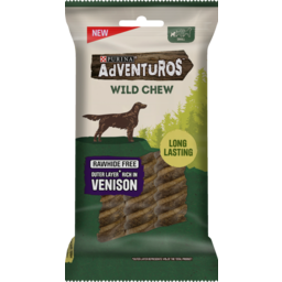 Photo of Purina Adventuros Wild Chew Venison Dog Treats Small 150g