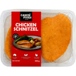Photo of C/Foods Chicken Schnitzel Gf 440g