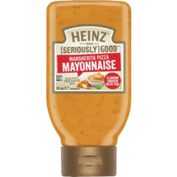 Photo of Heinz Seriously Good Margherita Pizza Free Range Mayonnaise