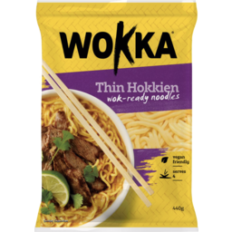 Photo of Wokka Thin Hokkien Wok Ready Noodles 440gm