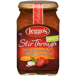Photo of Leggos Stir Through Pasta Sauce Semi-Dried Tomato Basil & Parmesan