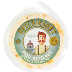 Photo of Hutchinsons Flavoured Cream Cheese Hazelnut Pear & Vanilla 125g