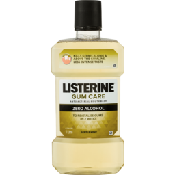Photo of Listerine Gum Care Zero Alcohol Antibacterial Mouthwash Gentle Mint