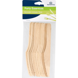 Photo of Homeliving Party Essentials Wooden Knives 12 Pack