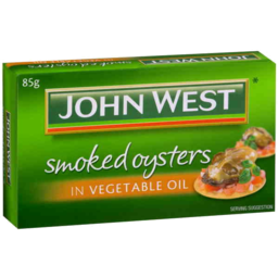 Photo of John West Smoked Oysters in Vegetable Oil 85g