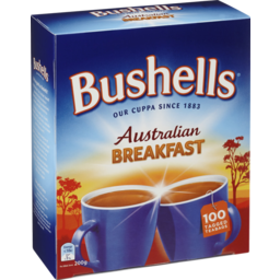 Photo of Bushells Australian Breakfast Tea Bags 100 Pack