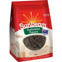 Photo of Sunbeam Seeded Raisins 1kg