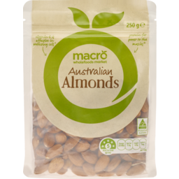 Photo of Macro Organic Australian Almonds 250g
