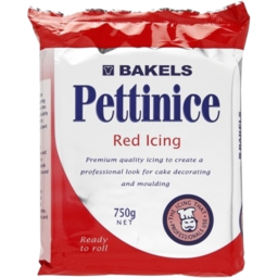 Photo of Pettinice Red Icing 750gm