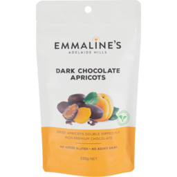 Photo of Emmalines D/Choc Apricot 230gm