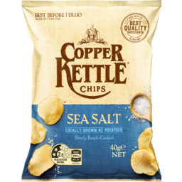 Photo of Copper Kettle Chips Sea Salt 40g