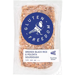 Photo of Gluten Freedom Wild Black Rice & Polenta Sourdough 550g