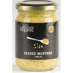 Photo of Absolute Organic Seeded Mustard 200g