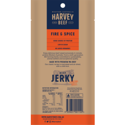 Photo of Harvey Beef Fire & Spice Extra Hot Chilli Jerky